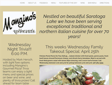 Tablet Screenshot of manginos.com